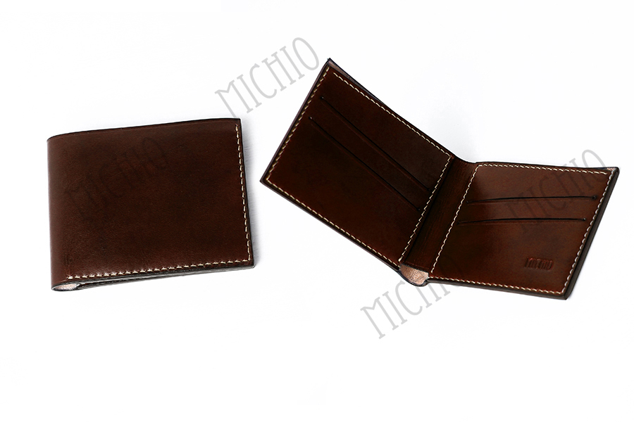 Patina small leather men's wallets slim leather wallet mens