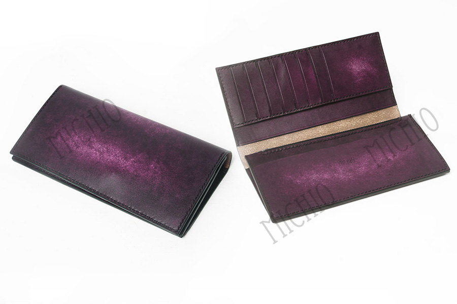 Patina top leather wallet brands