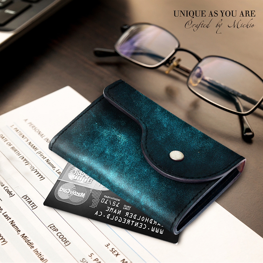 Patina womens leather cardholder