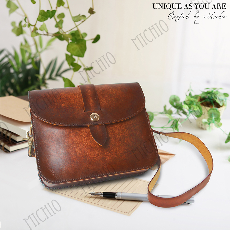 Patina women’s leather messenger bag for work leather crossbody messenger bag women’s